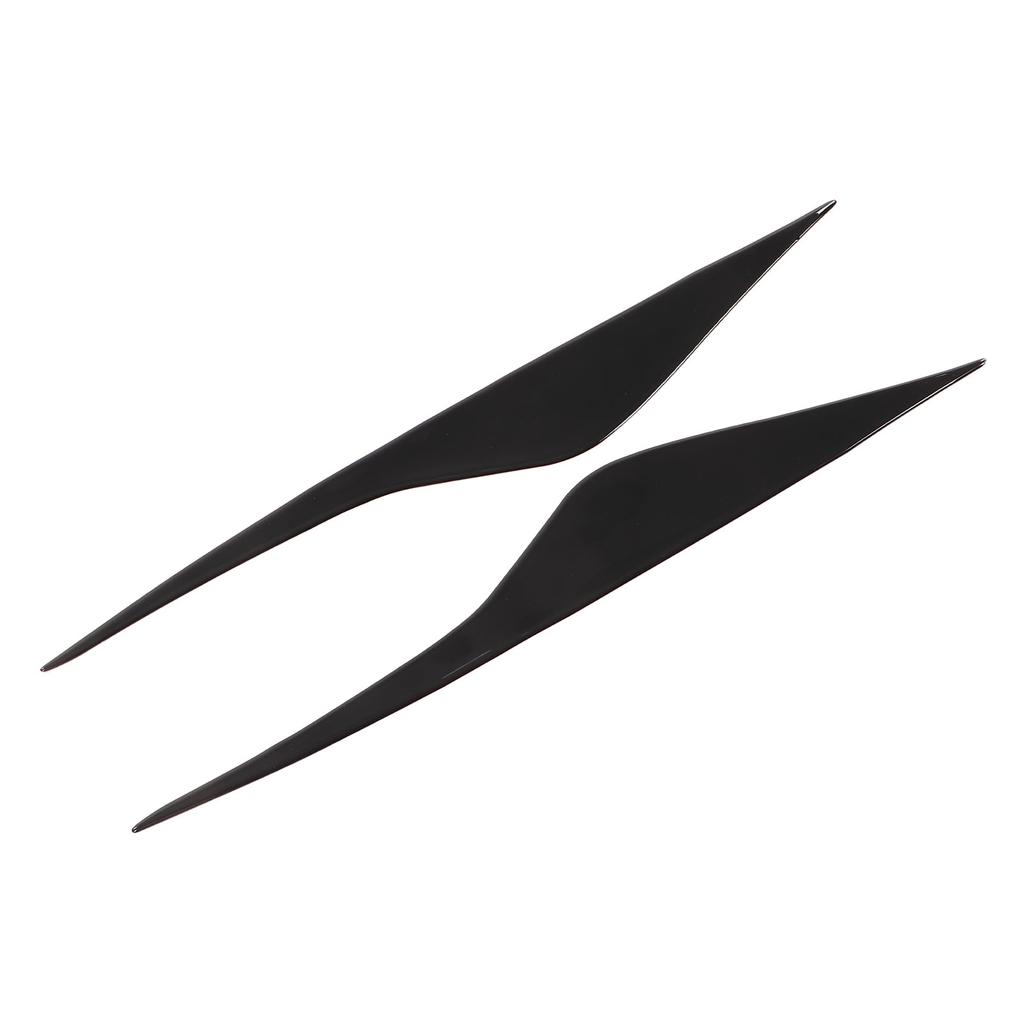 2 Stück Scheinwerferblende Schwarz Verschleißfest Scheinwerfer Augenlid Ersatz für Ford Mondeo MK4 2007‑2013