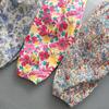 Pantaloni cu flori pentru fete dulci de vară Pantaloni cu picioare retractabile cu imprimeu casual pentru copii, fete, băieți, pantaloni de plajă rece respirabili
