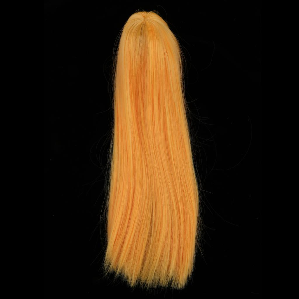 2pcs 15x100cm DIY Wig Straight Hair for 1/3 1/4 /16 BJD Dolls Accessory 2pcs 15x100cm DIY Wig Straight Hair for 1/3 1/4 /16 BJD Dolls Accessory