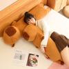 Plush Capybara Toy Stuffed Animal Pillow Relaxation Occasions Birthday Gift