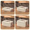 Multi-Layer Dumpling Storage Box Fresh Keeping 1/2/3/4/ Layers Freezer Box Large Capacity Sealed Food Storage Container