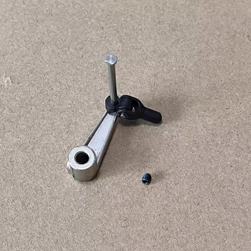 Canglang RC Aircraft Flying Wing Front Retractable Landing Gear L-Type Steering Arm Metal Rod Steering System Upgrade Parts