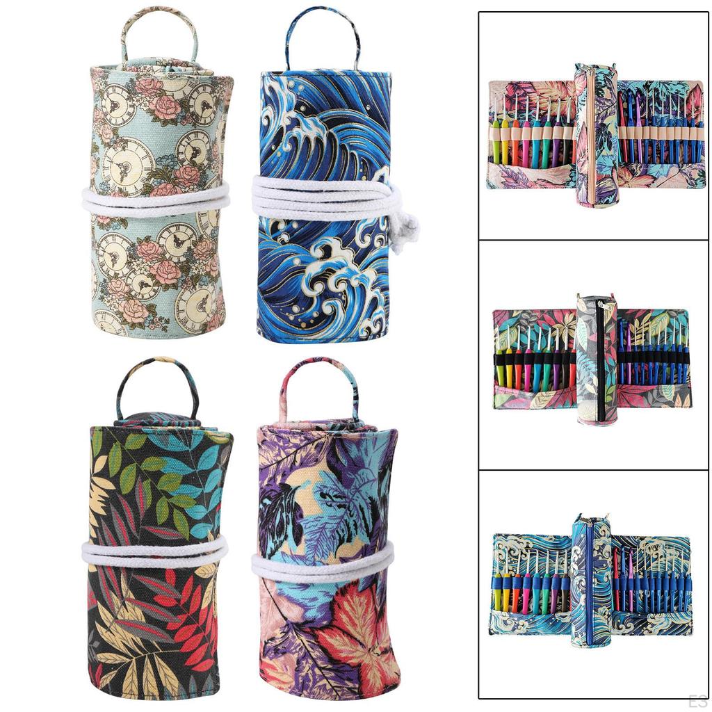 Crochet Hook Case Hooks Set Organizer Sturdy for Knitting Needles Accessories