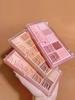 10-Color Eyeshadow, Pearlescent Matte Earth Tones, Long-Lasting Matte Nude Makeup, Non-Smudgeable, Gold-Plated Pink and Yellow