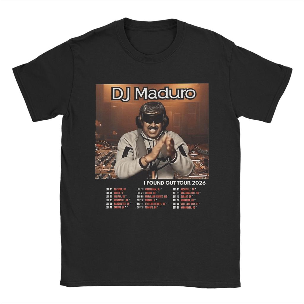 Amazing Nicolas Maduro NO MORE NARCOS TShirt for Unisex O Neck Pure Cotton T Shirts Short Sleeve Tees Adult Clothing