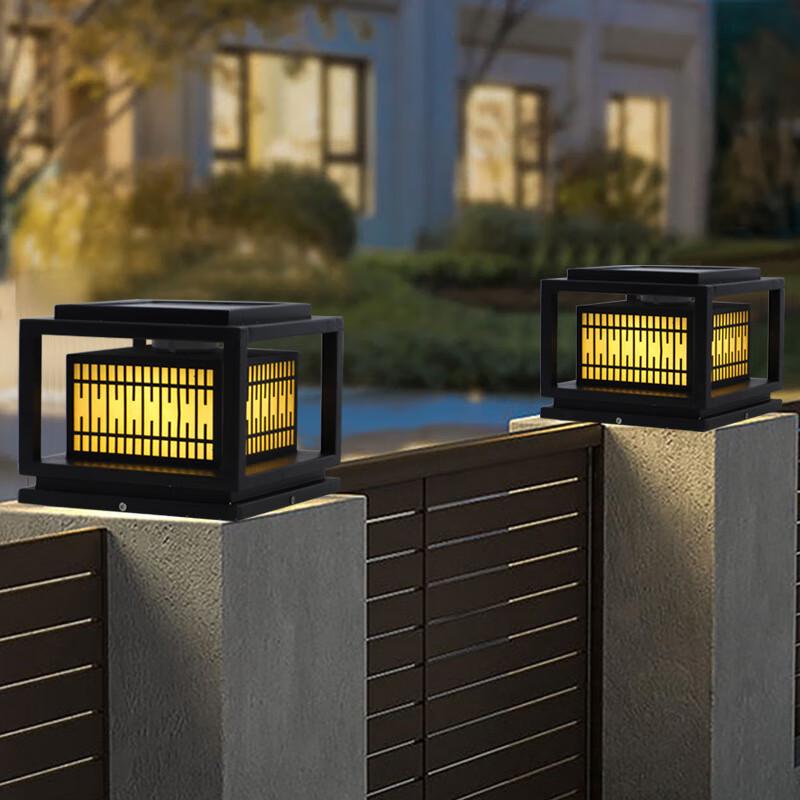 Outdoor LED Pillar Head Garden Lamp