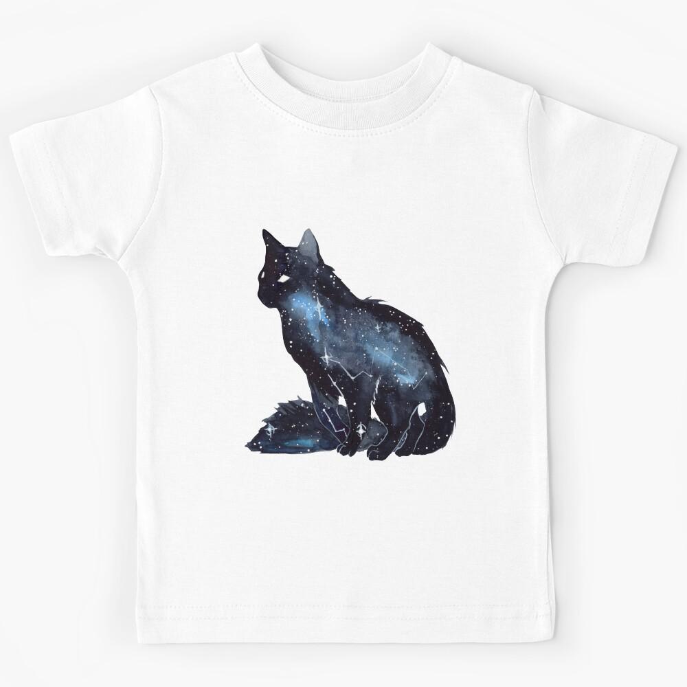 Galaxy Cat Kids T-Shirt 120