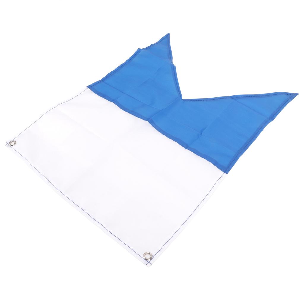 49x35cm Blau Weiß Tauchflagge Scuba-Tauchflagge zum Schnorcheln Unterwasseraktivitäten
