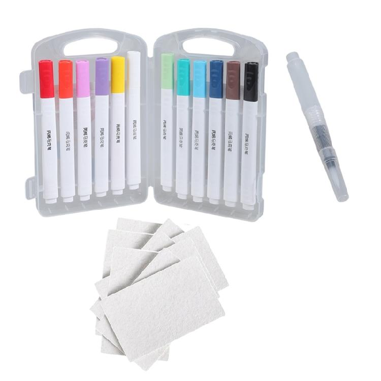 Magics 3D Foam Texture Painting Kits Magics Puff Paint with Watercolor Pen Art Supplies for Kids