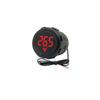 Mini Round Waterproof Voltmeter Motorboat Motorcycle DC4V-100V LED Panel Digital Voltmeter Tester Monitor Display Voltmeter