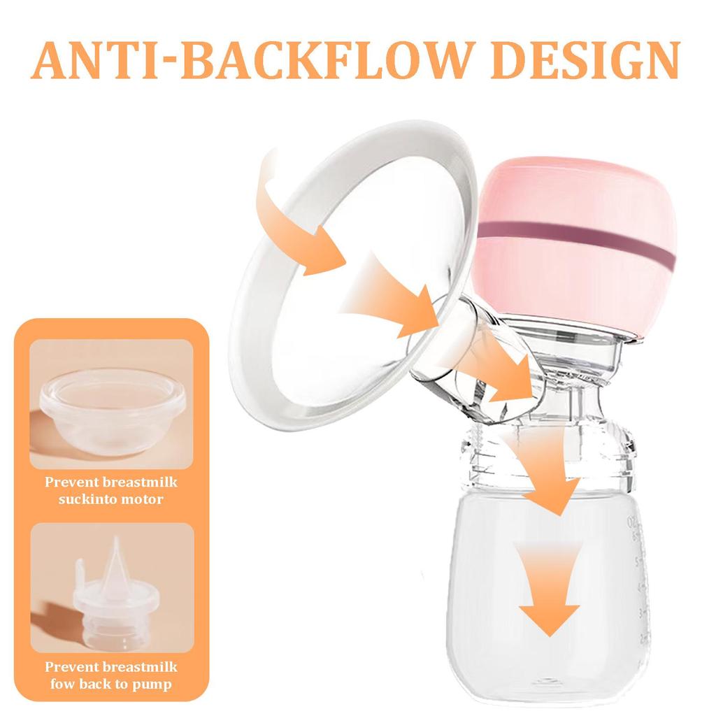 Integrated Electric Breast Pump with Large Suction Power and Intelligent Variable Frequency Massage