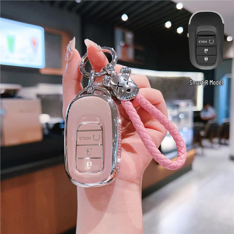 High-end Key Cover for Accord, CRV, Civic, Haoying, Elysion, XRV - 11th Gen Models