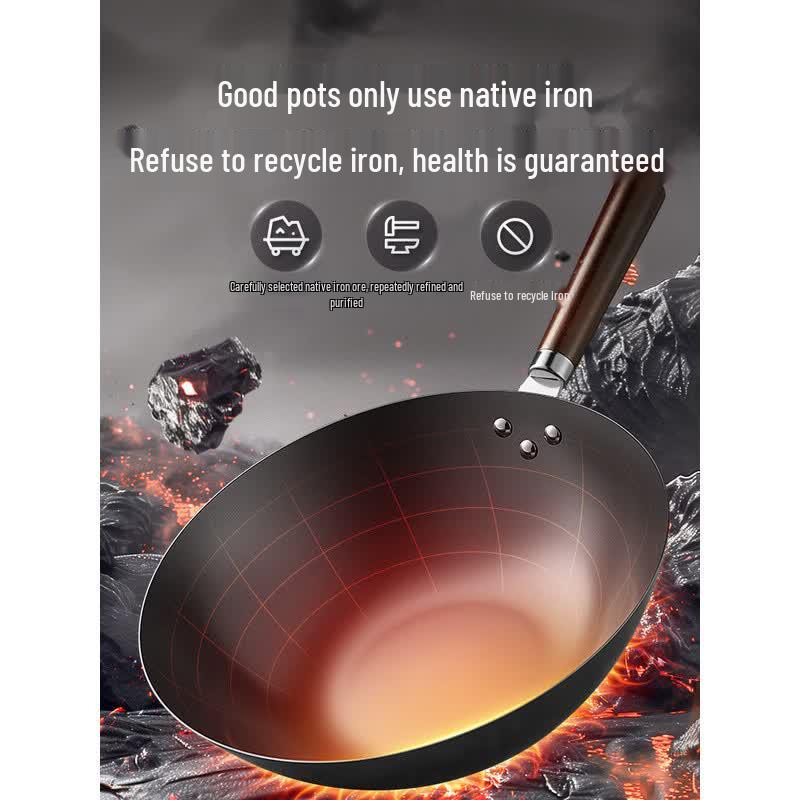 Supor Uncoated Fine Iron Wok