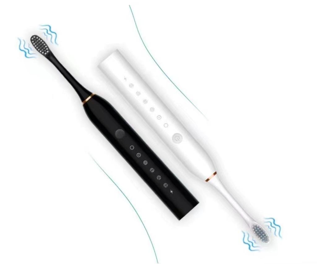 Smart Electric Toothbrush With 6 Modes- Effectively Cleans Teeth&Gums,Rechargeable USB Electric Toothbrush With Replacement Head