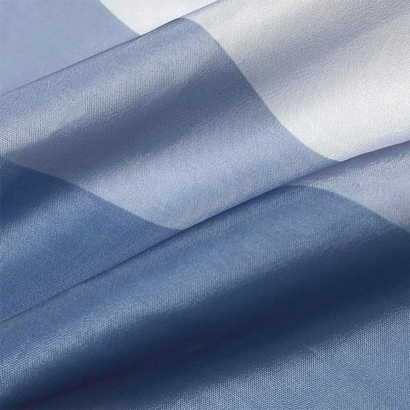 Quick Install Bathroom Curtain with 12pcs Hook Geometric Print Fabric Waterproof Shower Curtain 70.87x70.87Inches