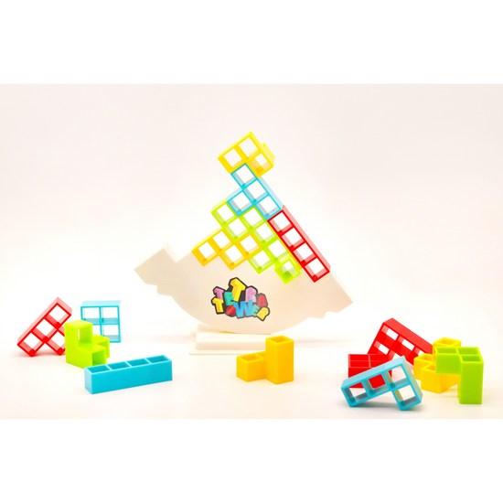 Gameology Playte Tetra Tower Board Game Ottogi Block Stacking, Popular Korean Game