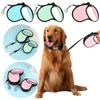 5m Length Retractable Dog Leash Candy Color Small Size Automatic Pet Leash Automatic Extending Retractable Mechanism