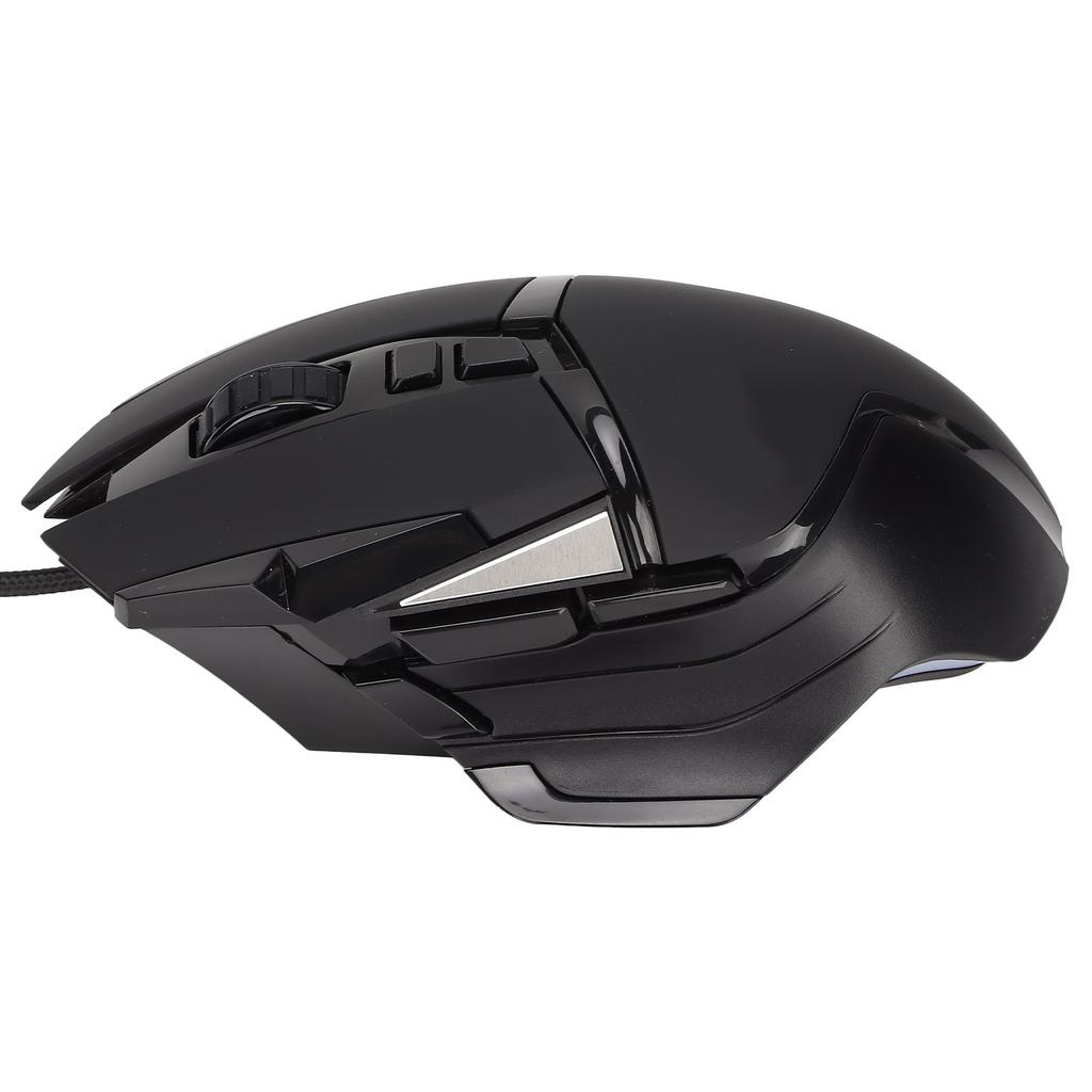 Gaming Mouse Ergonomic Design Adjustable DPI Optical Engine RGB Backlit Plug and Play Wired Mouse