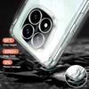 Four-corners Shockproof Silicone Case For Xiaomi Redmi Note 14 Soft Ultra Thin Cover Transparent Cover Shell For Note 14 Pro+