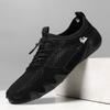 Hot-selling summer men's casual sports shoes large size sewn leather mesh shoes octopus men's shoes