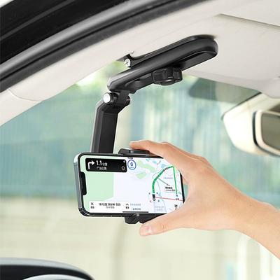 Multifunctional Car Sun Visor Phone Holder 360° Rotating Universal Cell Phone Support for iPhone Samsung Android