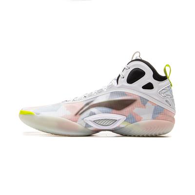 Li Ning Yushuai 19 Carbon Core Basketball Shoes Men's Mid Top Standard White ABAV057-5