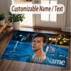Custom Rug Harry Styles Pattern Print Name Text Soft Non‑Slip Floor Carpet for Home Indoor Decoration