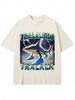 Tralalero Tralala Funny Shark Meme T-shirt Gifts Women's Fashion Gothic Vintage T-shirts Casual T Shirt