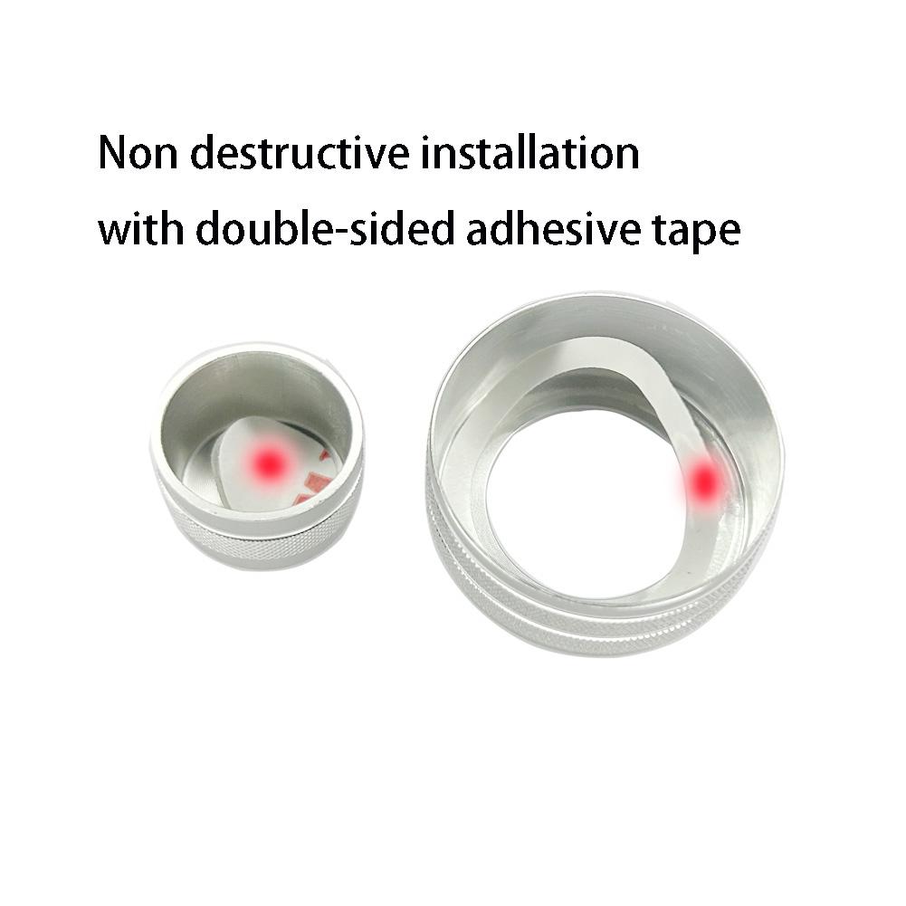 Car Air Conditioning Sound Knob Cover Interior Decoration For BMW 1 Series 2006-2012 E81 E82 E87 E88 ( 3 Or 4 buttons