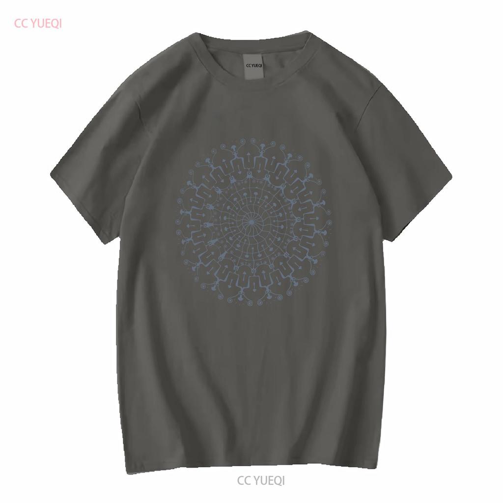 Goa Clothes Magic Mushroom Psy Clothing UV Active T Shirt Glowing Psychedelic Trippy Mandala Tribal Burning Man Black Cotton
