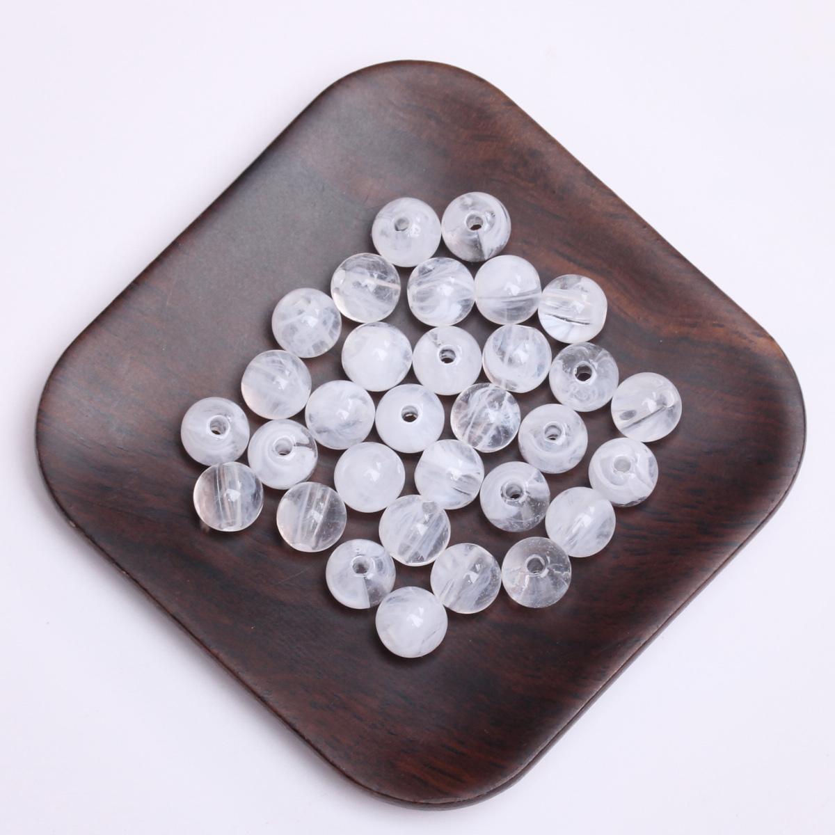 

Главная Товары для вечеринок Ручная работа Изготовление ювелирных изделий Смола Круглый модный имитация нефритового камня 8 мм 30 шт. Аксессуары для бисера Свободные бусины с эффектом облаков Style12 8mm 30Pcs