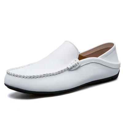 New Arrival Men Casual Genuine Leather Mens Loafers Moccasins Designer Slip On Boat Shoes High Quality Chaussure Homme Plus Size
