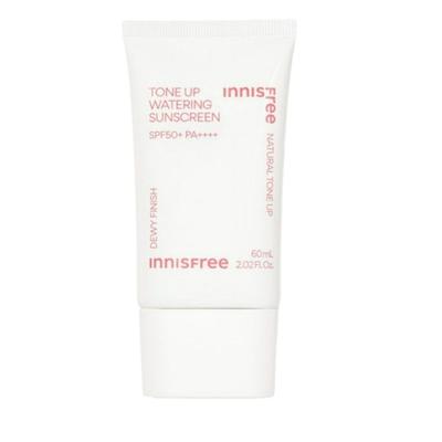 Tone Up Watering Sunscreen SPF50+ PA++++ Brightening Hydrating UV Protector 60ml