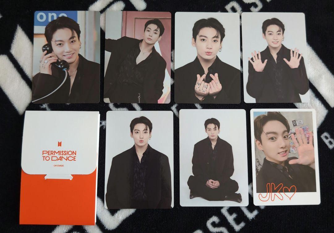 

[USED] BTS Jungkook PERMISSION TO DANCE Mini Photo
