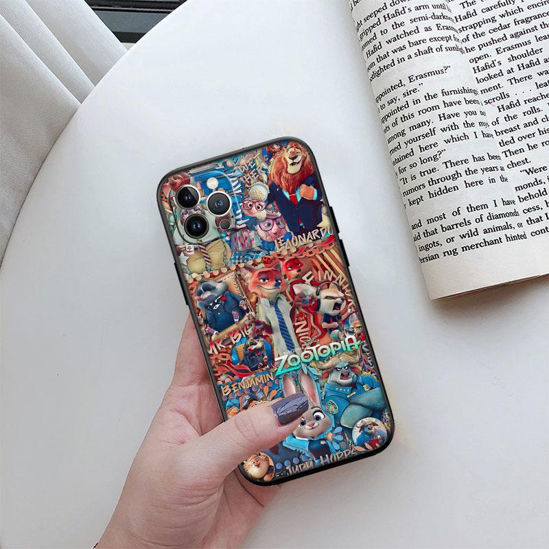 Zootopia Disney Phone Case for Motorola Moto Edge 60 60s 70 G86 G56 G54 E14 G04S G45 G54 G64 Pro Power Neo Fusion