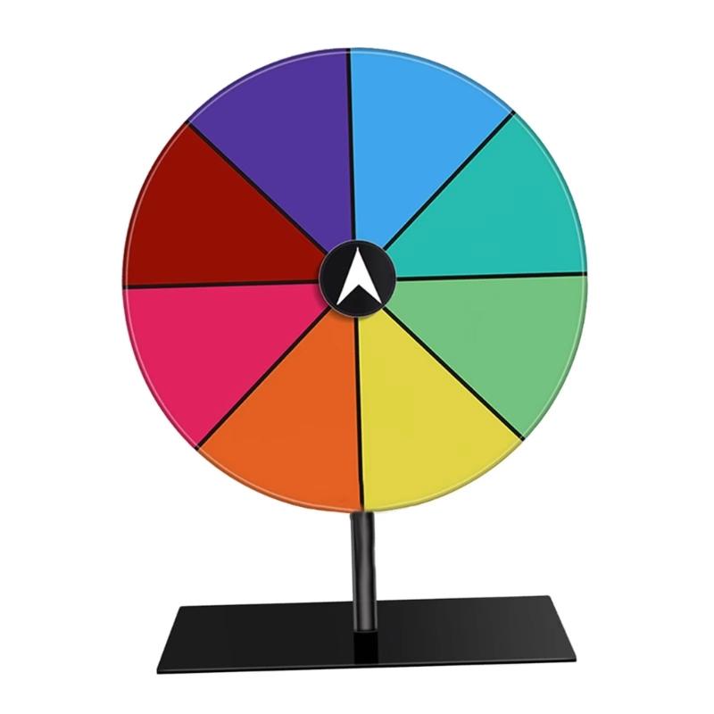 

Portable Colorful Prize Turntables for Interactive Toy Set Activities and Entertainment on Any Flat Daily Casual Use 1