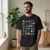 Soorten Rotsen Mineralen Geologie Educatief T-shirt Heren Katoenen Casual T-shirt Ronde Hals Gemolog