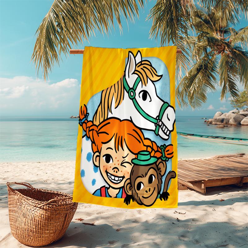 1Pc Girl Hair Upside Down Beach Towel Microfiber Beach Towel Thin Absorbent For Beach Swimming Yoga Bath Sports 0917275