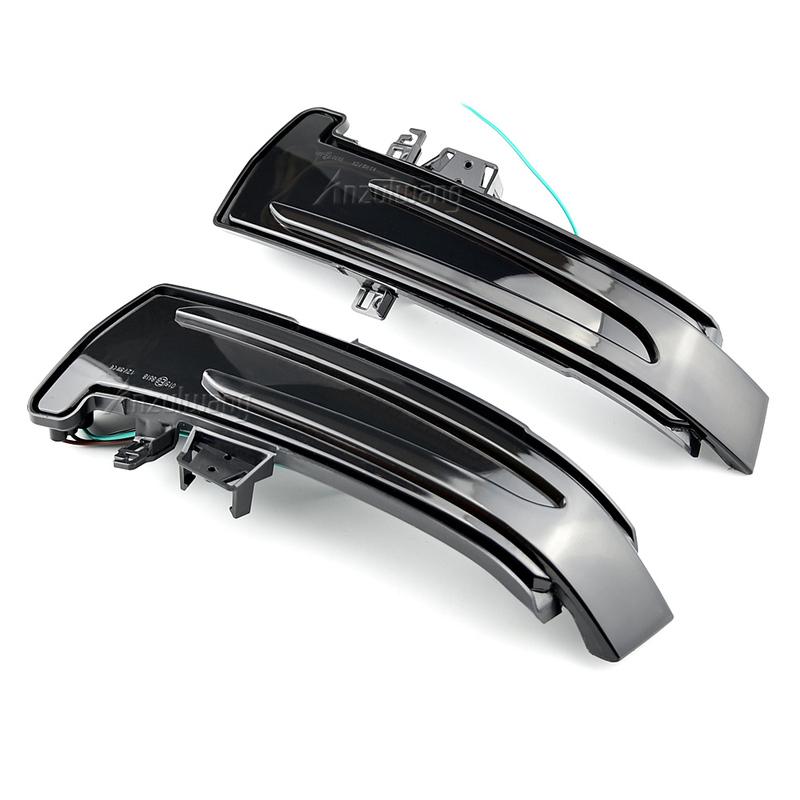 2 Stück Dynamische LED-Blinkerleuchte Spiegelanzeige Blinker für Mercedes Benz W176 W246 W204 W212 C117 X156 C204 X117