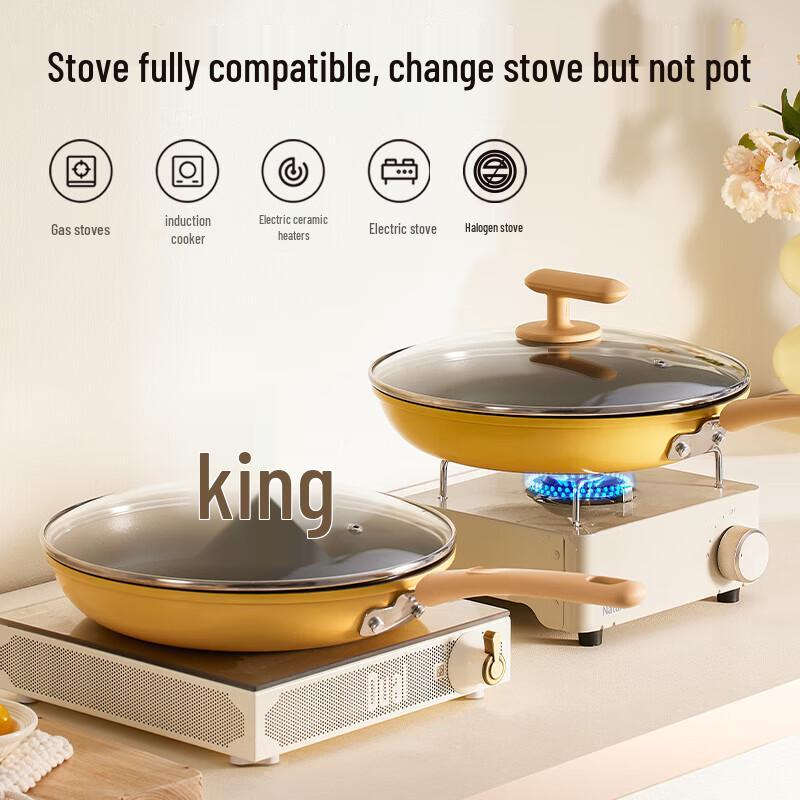 COOKER KING Little Bee 26cm Aluminum Frying Pan
