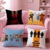 movie fantasy The WWizard of OOz Cushion Cover Pillow Case Soft Friendly Fabric  Concealed Zipper