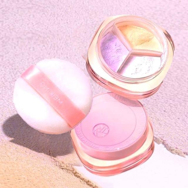 MEIKING - 3-Color Soft Light Setting Powder #etting Powder - 7g