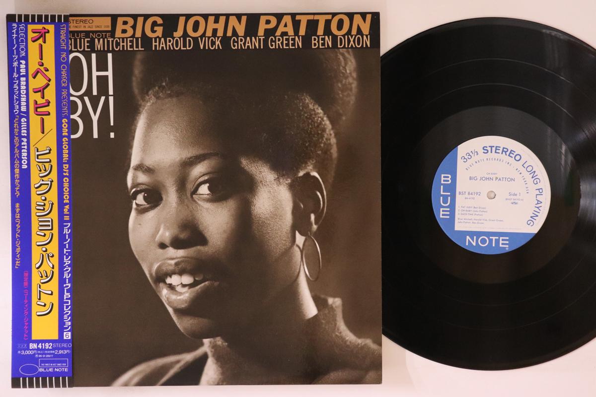 

Пластинка BIG JOHN PATTON - Oh Baby! BN4192 BLUE NOTE 1993 Япония Obi Jazz