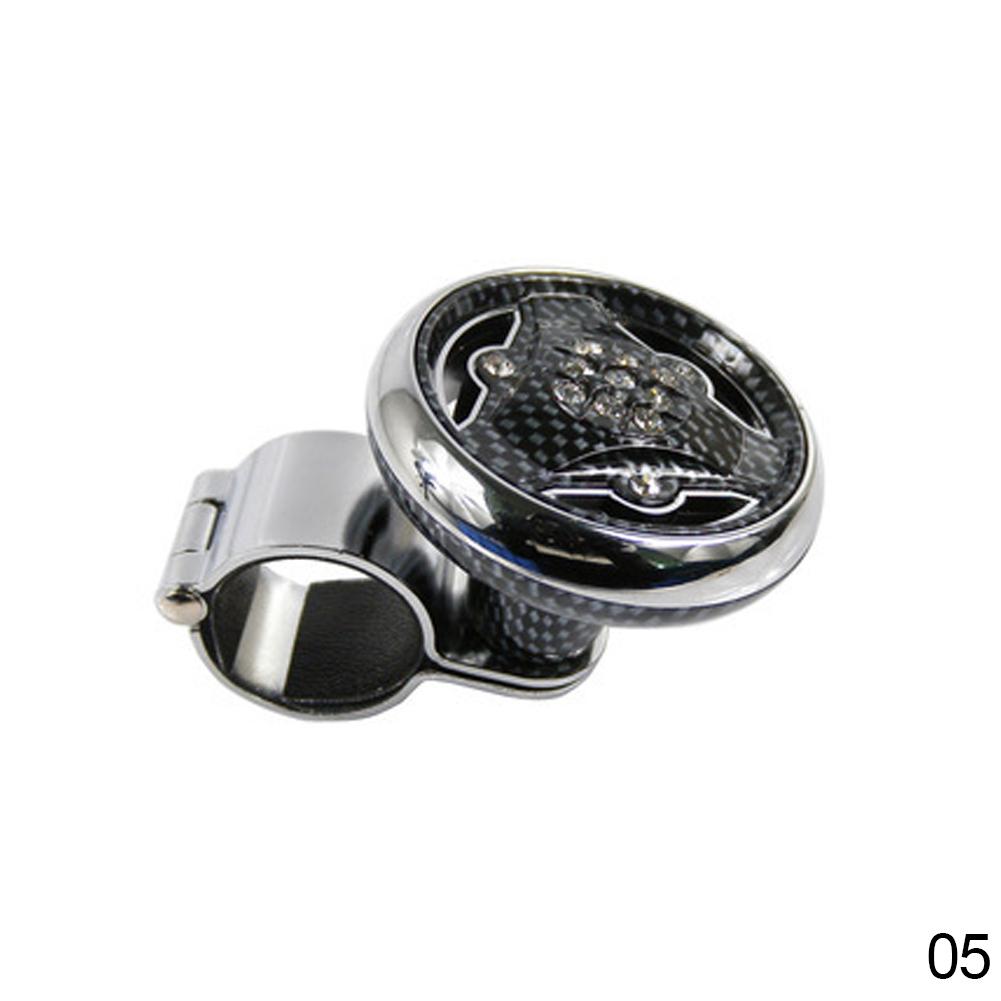 Creative Car Steering Wheel Knob Ball For Truck Steering Wheel Aid Power Handle Assister Spinner Knob Ball Stainless steel