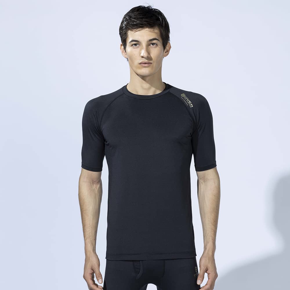 Otafuku Gloves Short Crew Neck Temperature UV Size Small All-Season Innerwear, Sleeve, [Outlast Regulating, Deodorizing, Protection, Compression,