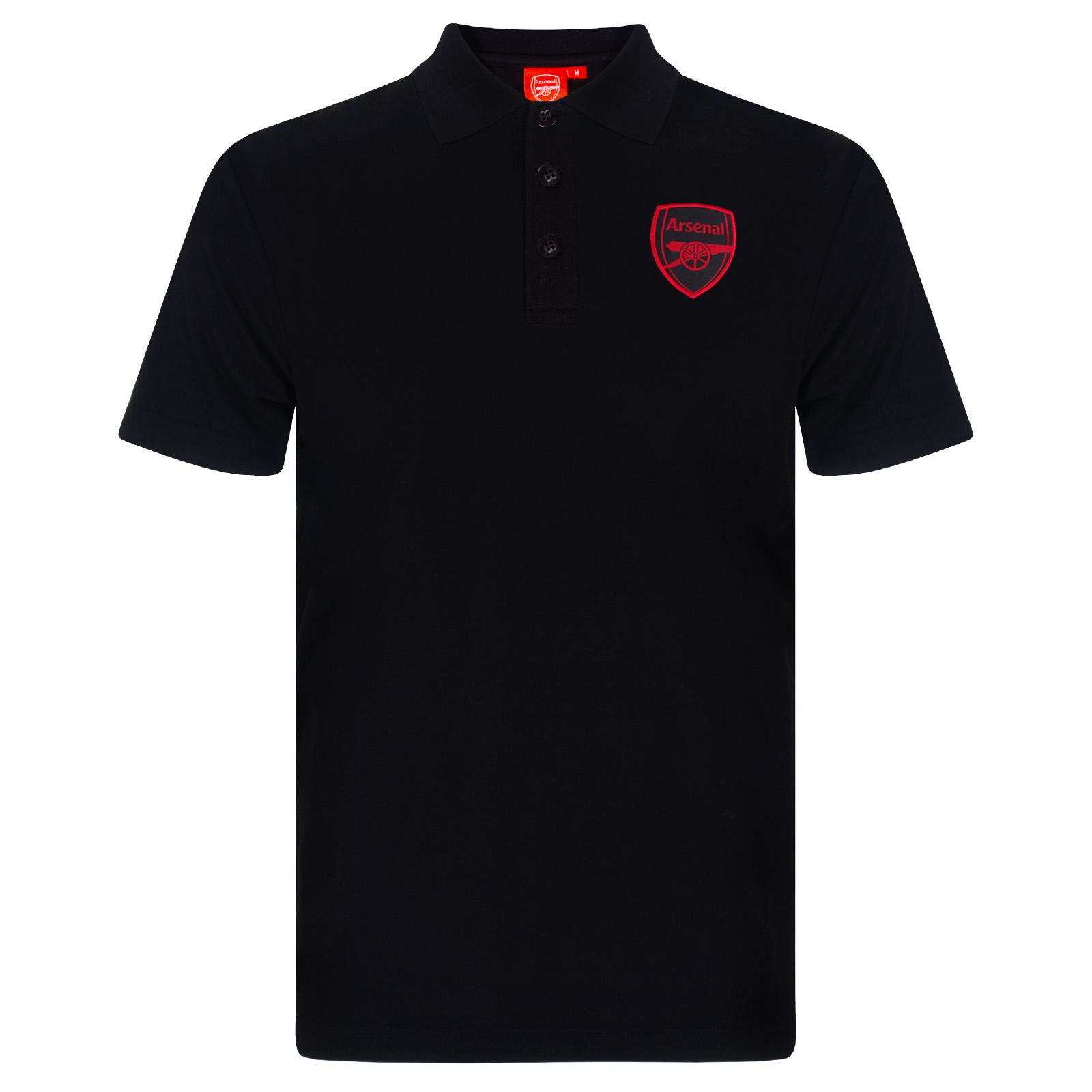 Arsenal FC Heren Poloshirt XXL black