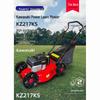 KAZZ KZ217KS 21-inch Self-Propelled Gasoline Lawn Mower CN plug (adapter included)