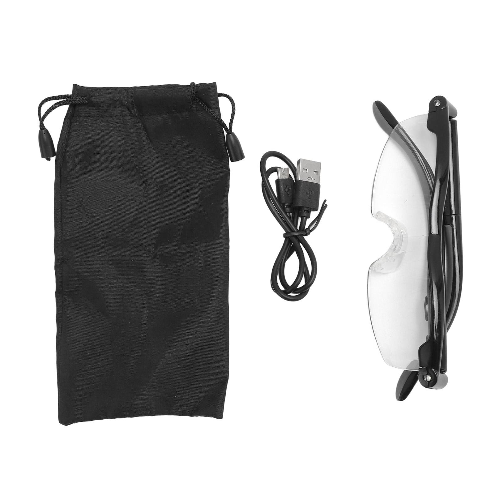 

Світлодійна лупа-окуляри HD Ергономічні Мультилінзові Світлодіодна підсвітка Лупа-окуляри для читання