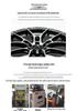 ULF09 Lightweight 17-18 Inch High-Strength Aluminum Alloy Wheels for Toyota & Zeekr
