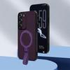 Premium PU Leather Magnetic Ring Stand Phone Case for OPPO Reno12 Pro 5G,Reno12 5G Business Style Protective Cover